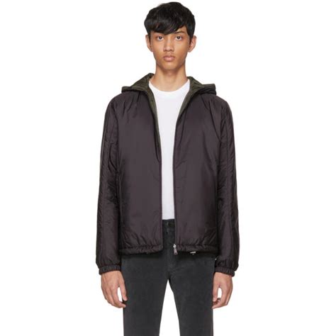 prada reversible hooded jacket|Prada Reversible Hooded Jacket .